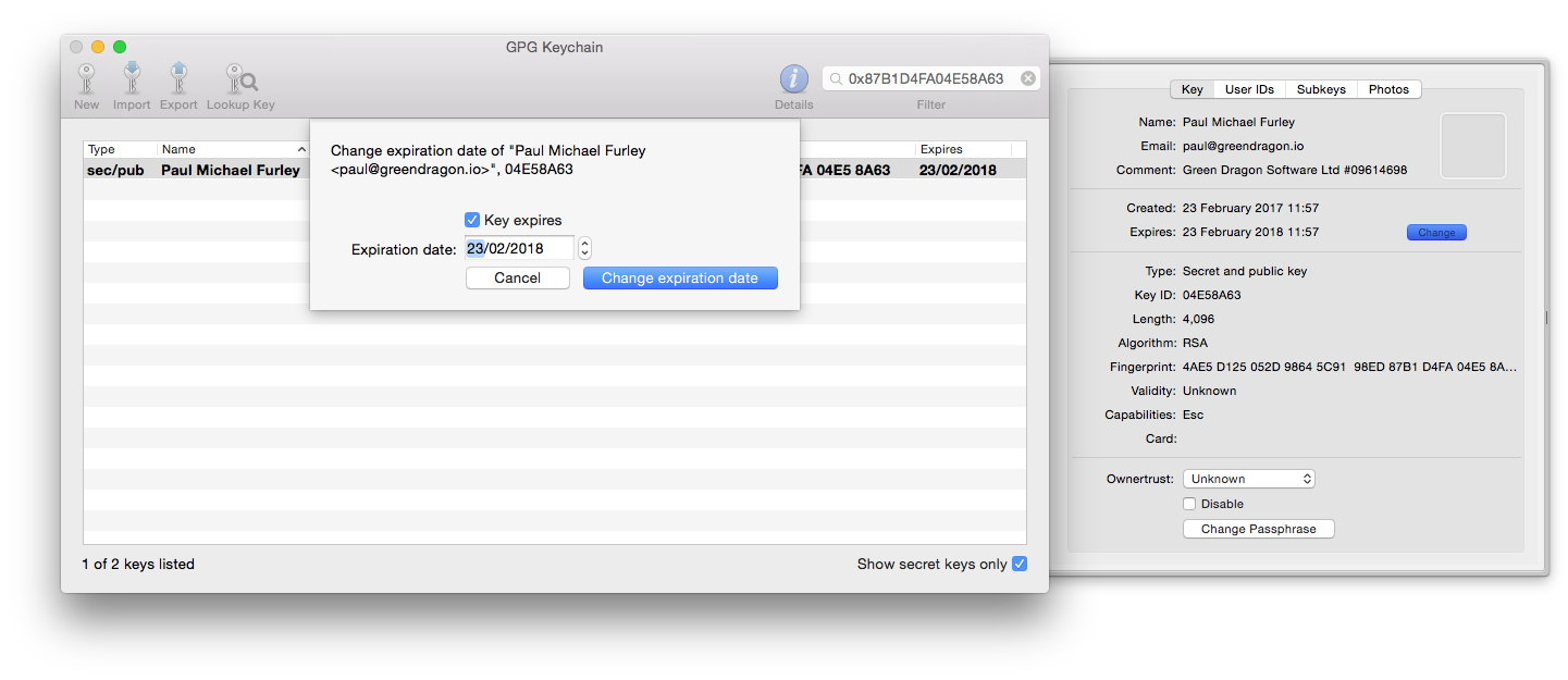 gpg for mac